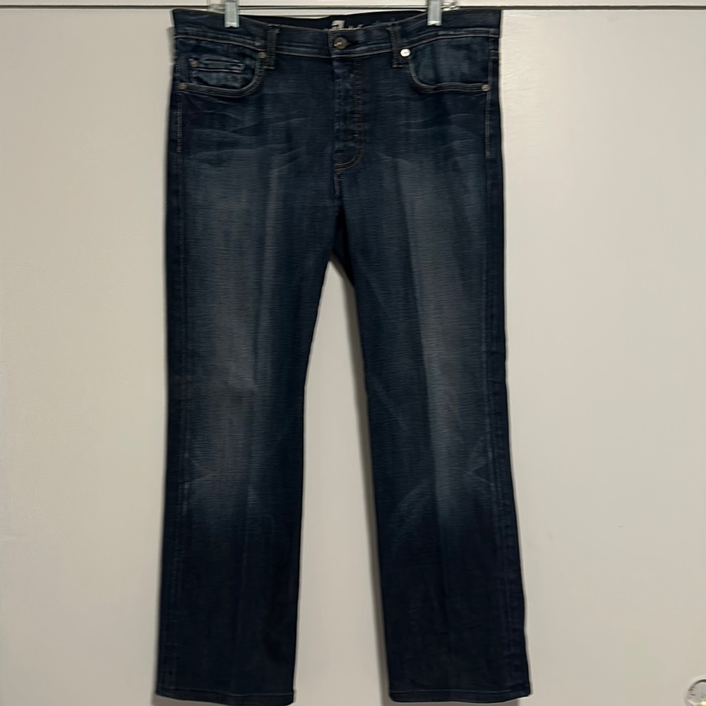 7 For All Mankind Men’s Standard Jeans - Picture 2 of 9